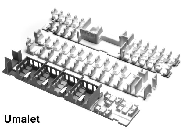 Komplet indretning til Roco sølvpil - Image 2