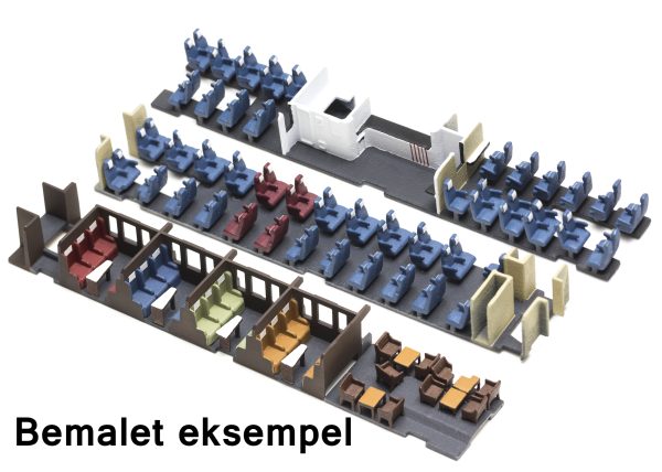 Komplet indretning til Roco sølvpil - Image 3
